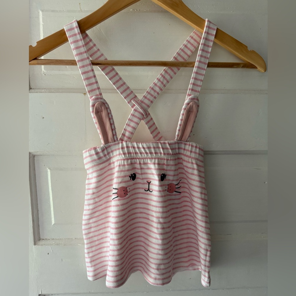 H&M Adorable Pink Striped Kids Casual Jumper